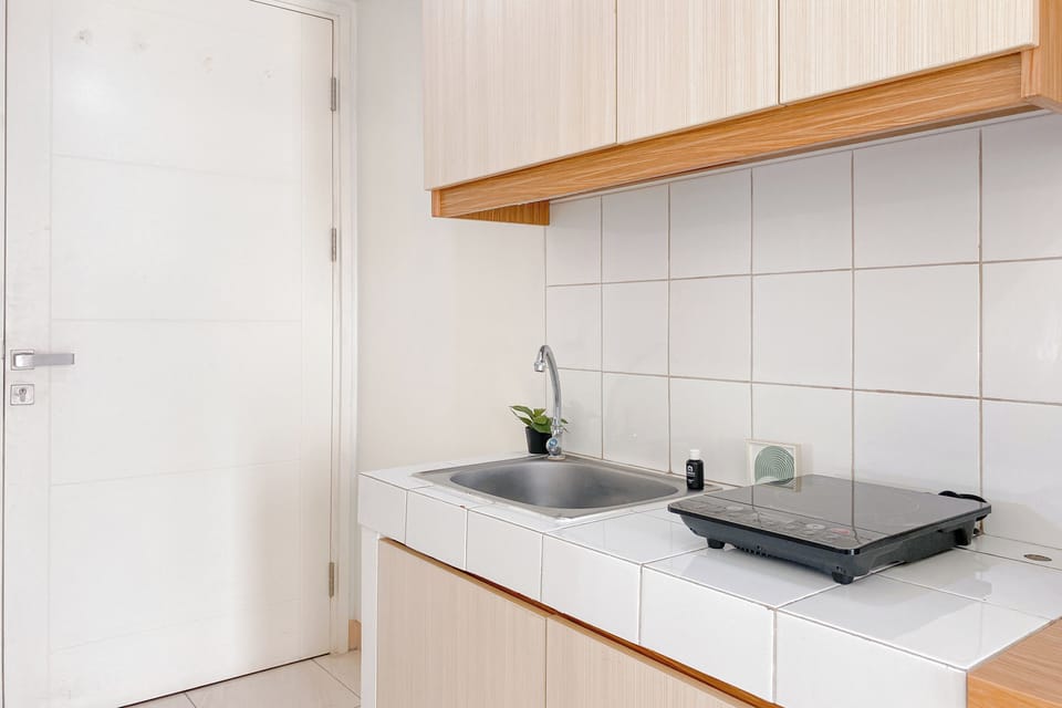 Deluxe Studio | Private kitchen | Fridge, stovetop, rice cooker