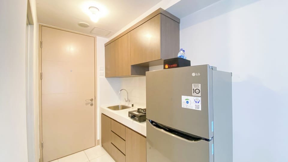 Deluxe Studio | Private kitchen | Fridge, stovetop, rice cooker