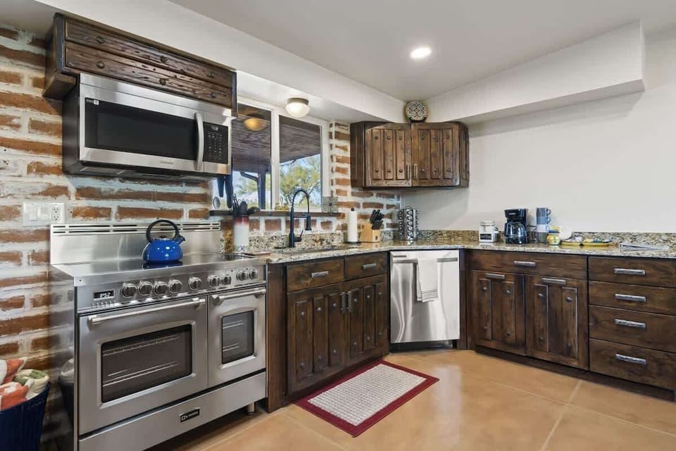 Fully stocked kitchen, one of two, ready to handle any meal