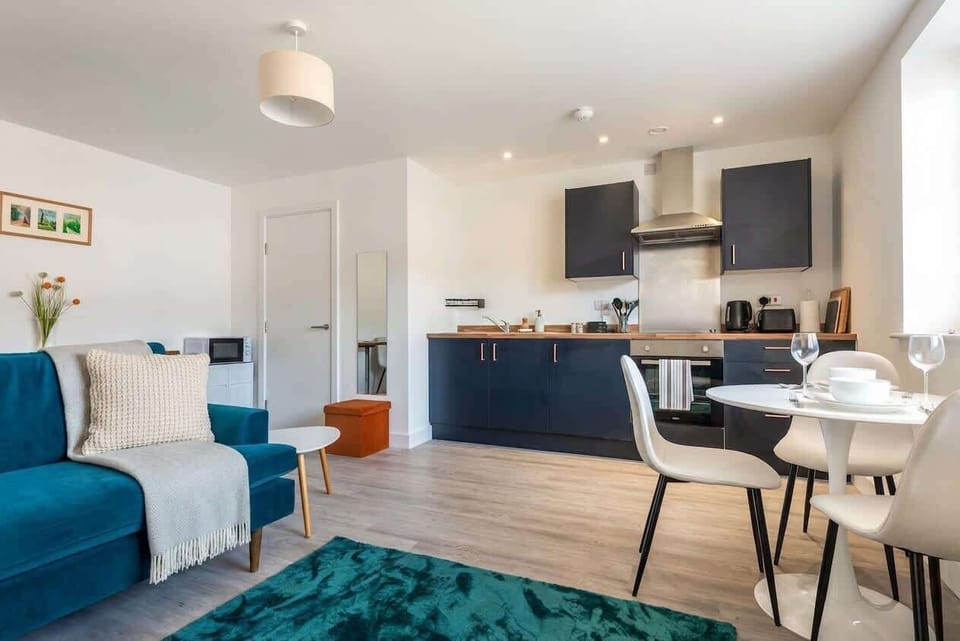 Living Space - Dining Area and Kitchen