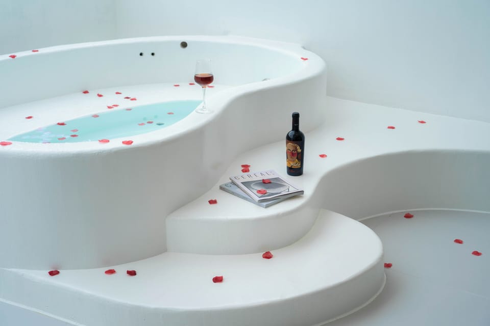 Honeymoon Double Room, 1 Queen Bed, Partial Ocean View | Premium bedding, minibar, free WiFi, bed sheets