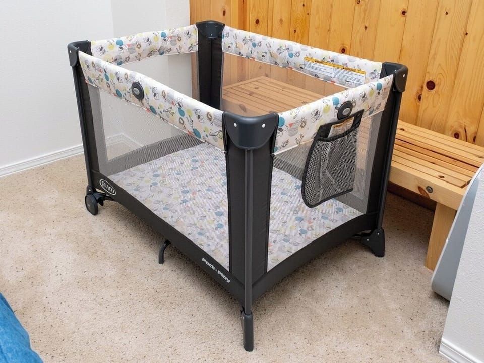 Pac-n-play available for guest use