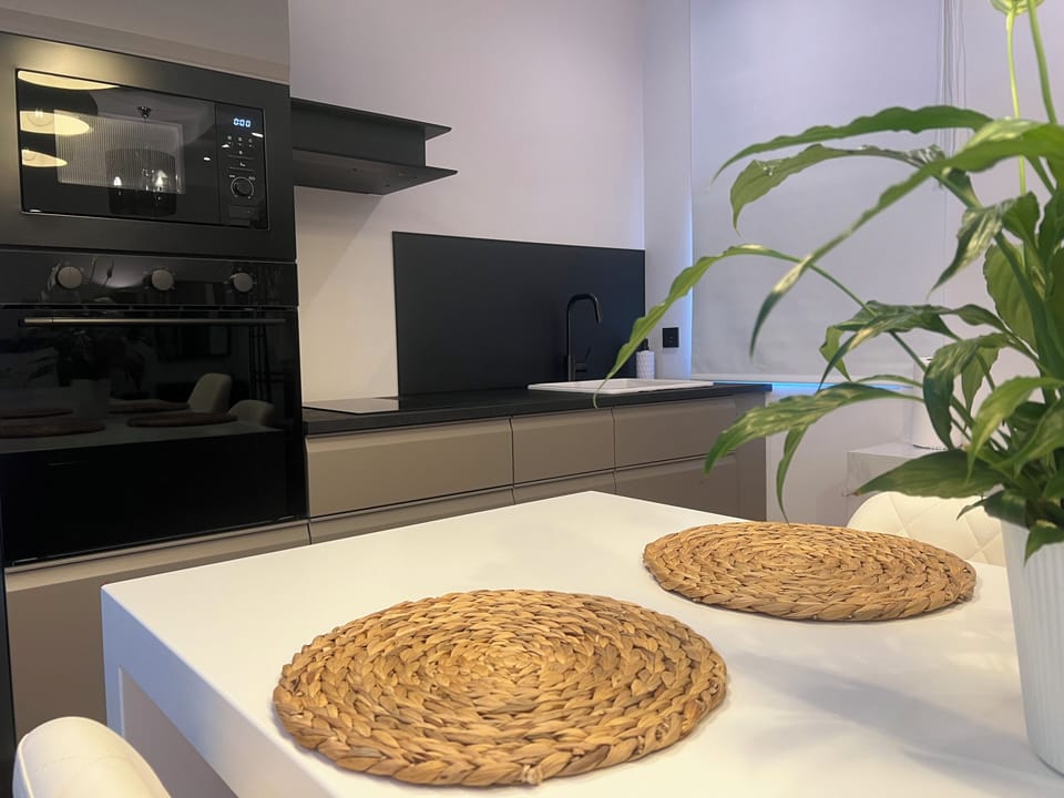 Panoramic Studio Suite, Sea View | Private kitchen | Oven, espresso maker, coffee/tea maker, electric kettle