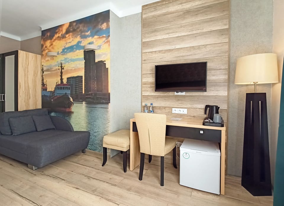 Standard Room | Memory foam beds, desk, laptop workspace, blackout drapes