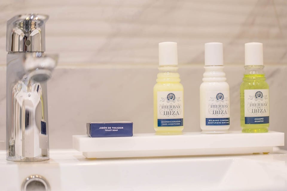 Get ready for your day in the bathroom.