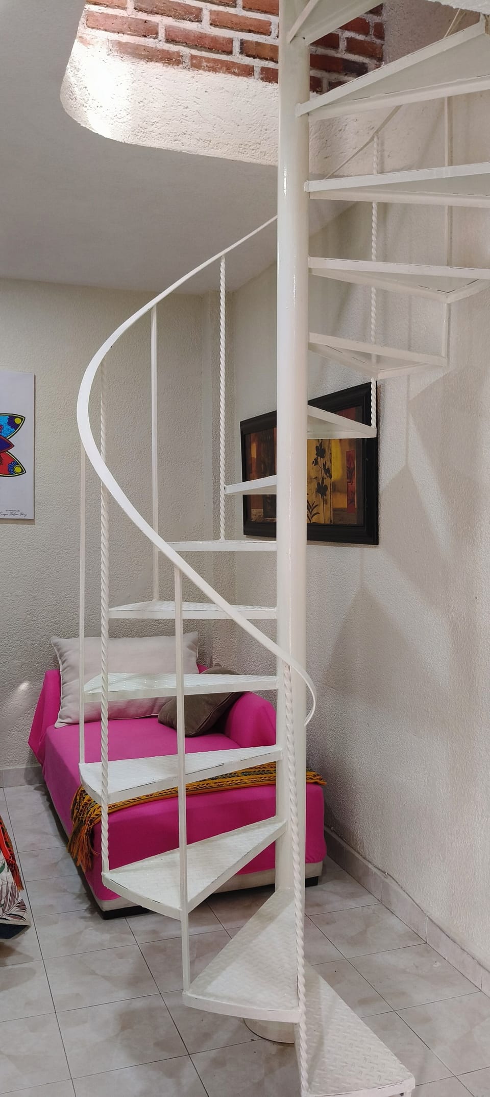 Basic Apartment, Patio | Down comforters, laptop workspace, blackout drapes, iron/ironing board