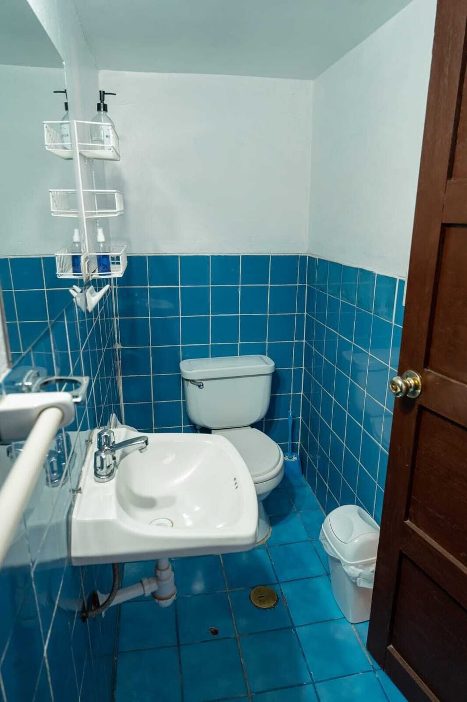 Soap, shampoo, toilet paper