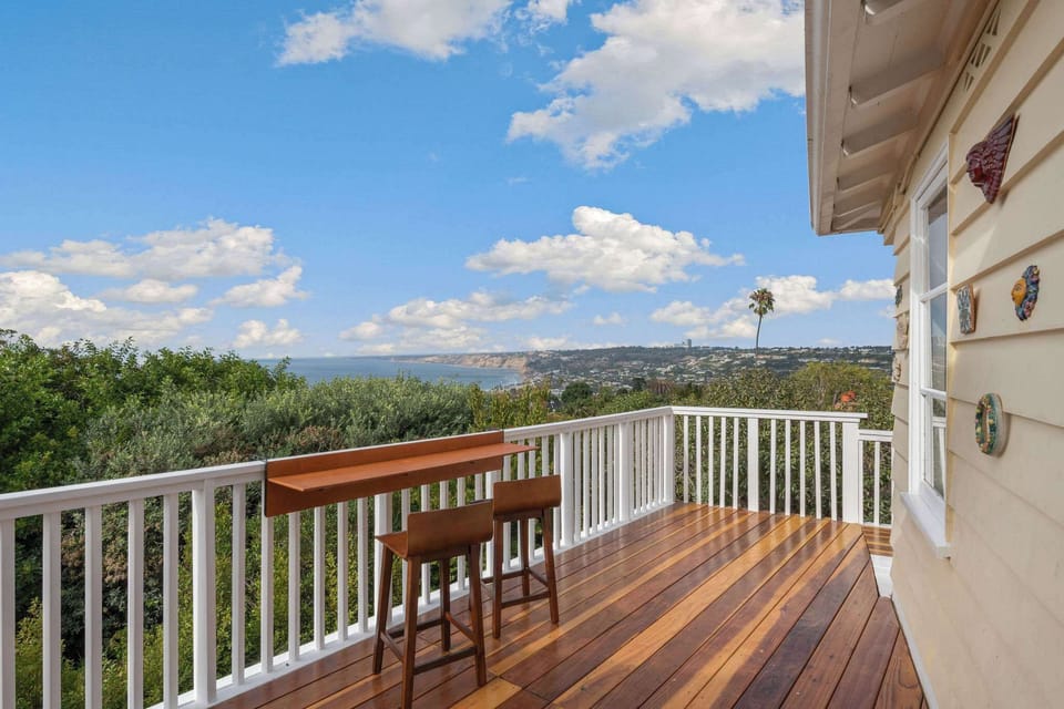 Back Deck / Ocean & Torrey Pines Views