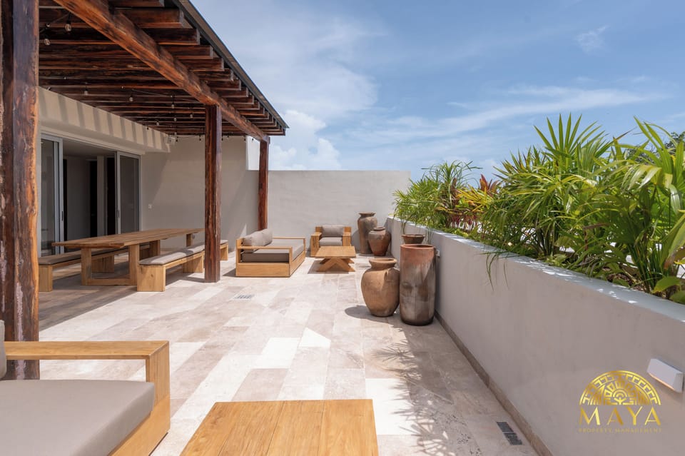 Rooftop terrace