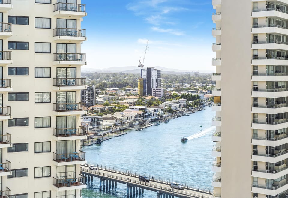 Enjoy the stunning river view from your bedroom