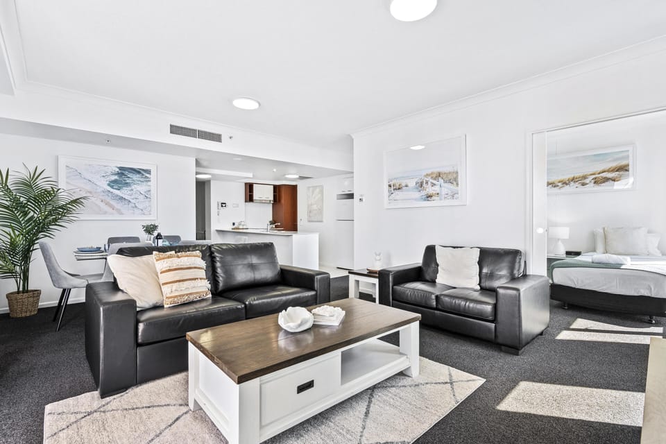 Cozy living area for the guests to relax