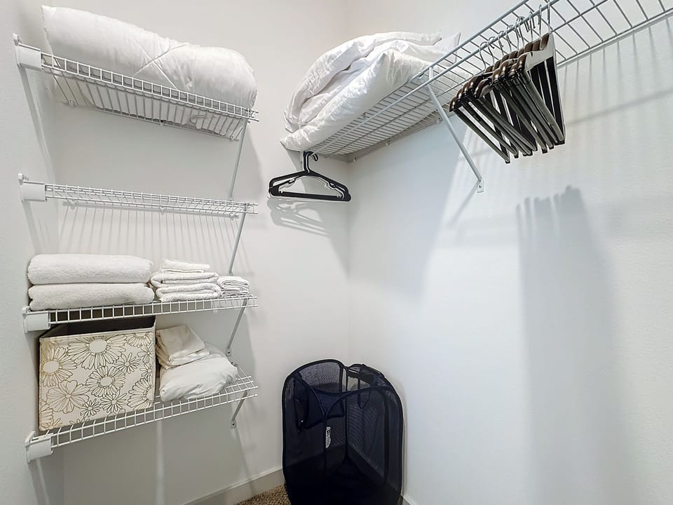 Spacious Closet Haven: Store your memories and wardrobe in style