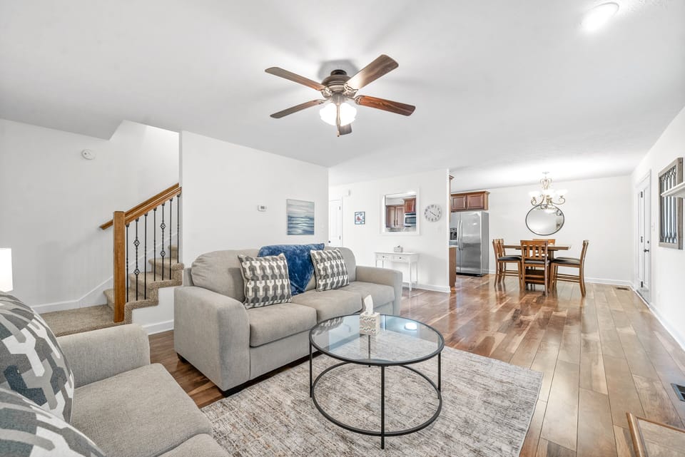 Living Room | Dining Room | Upstairs Access