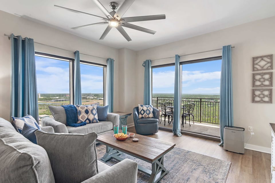 Amazing view from the Living area
