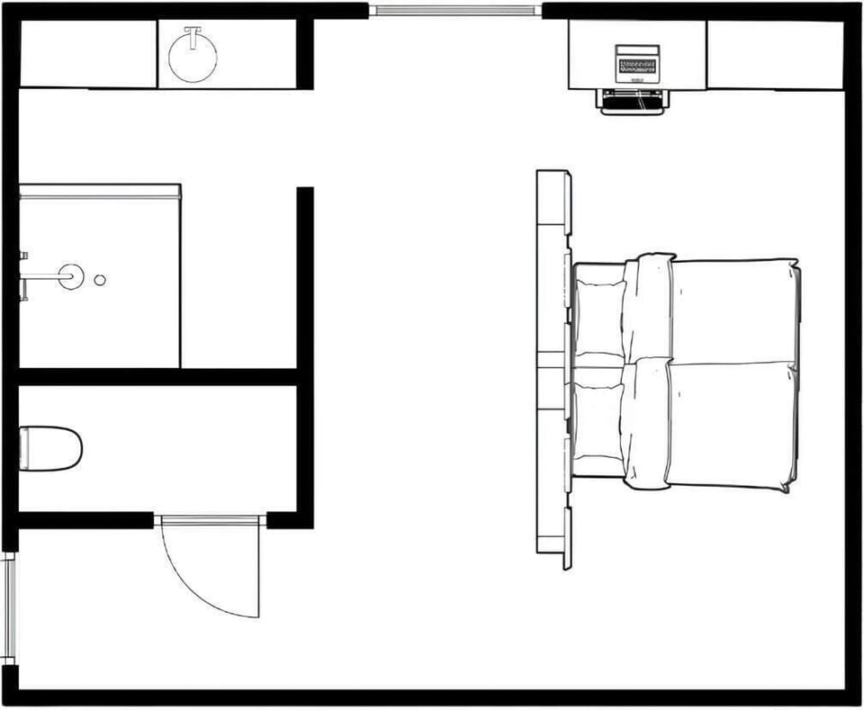 Floorplan of the room