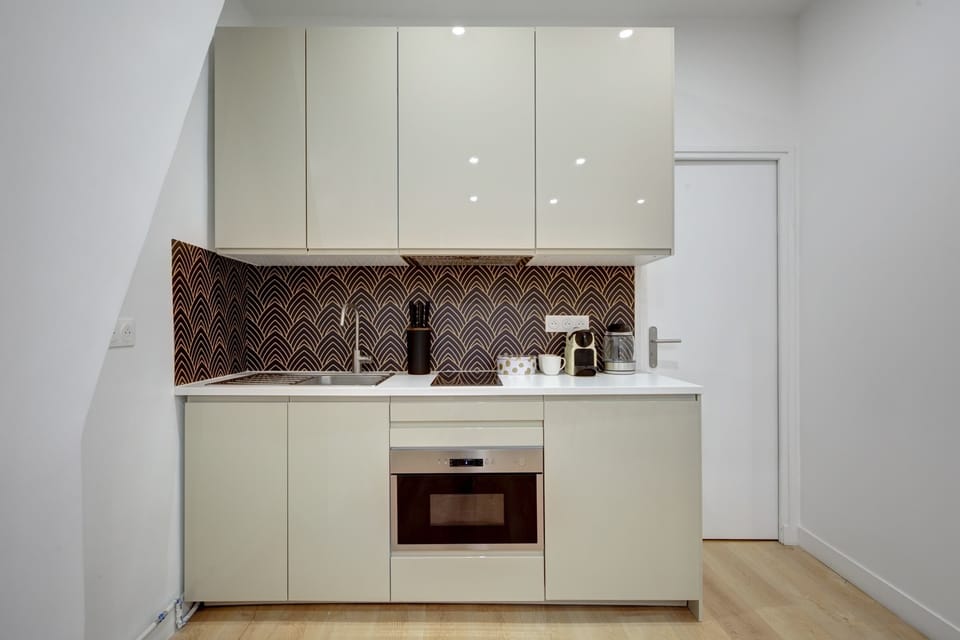 The kitchen 