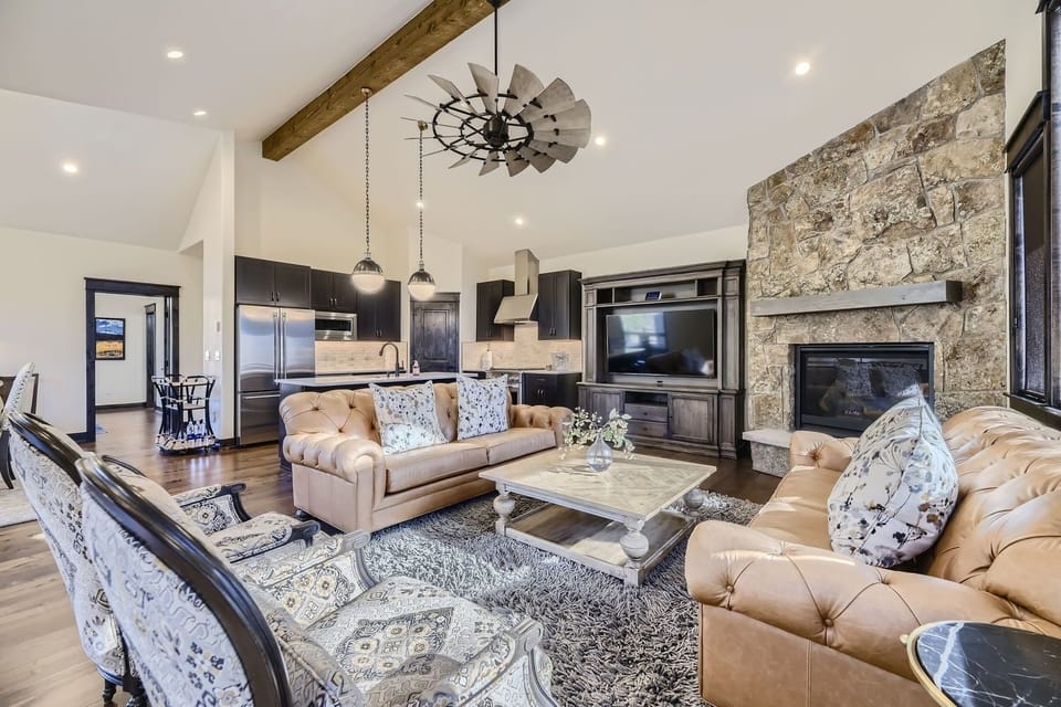 Townhome, 4 Bedrooms | Living area | Smart TV