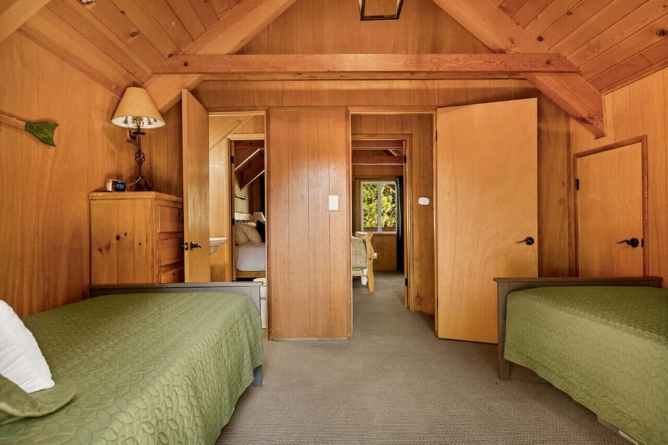 Bedroom three sits directly across from the second bedroom.