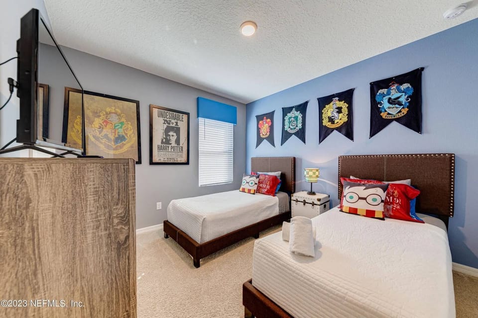 Harry Potter bedroom - 2 twins