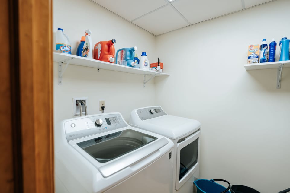 Washer and dryer