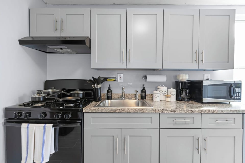 fully loaded kitchen