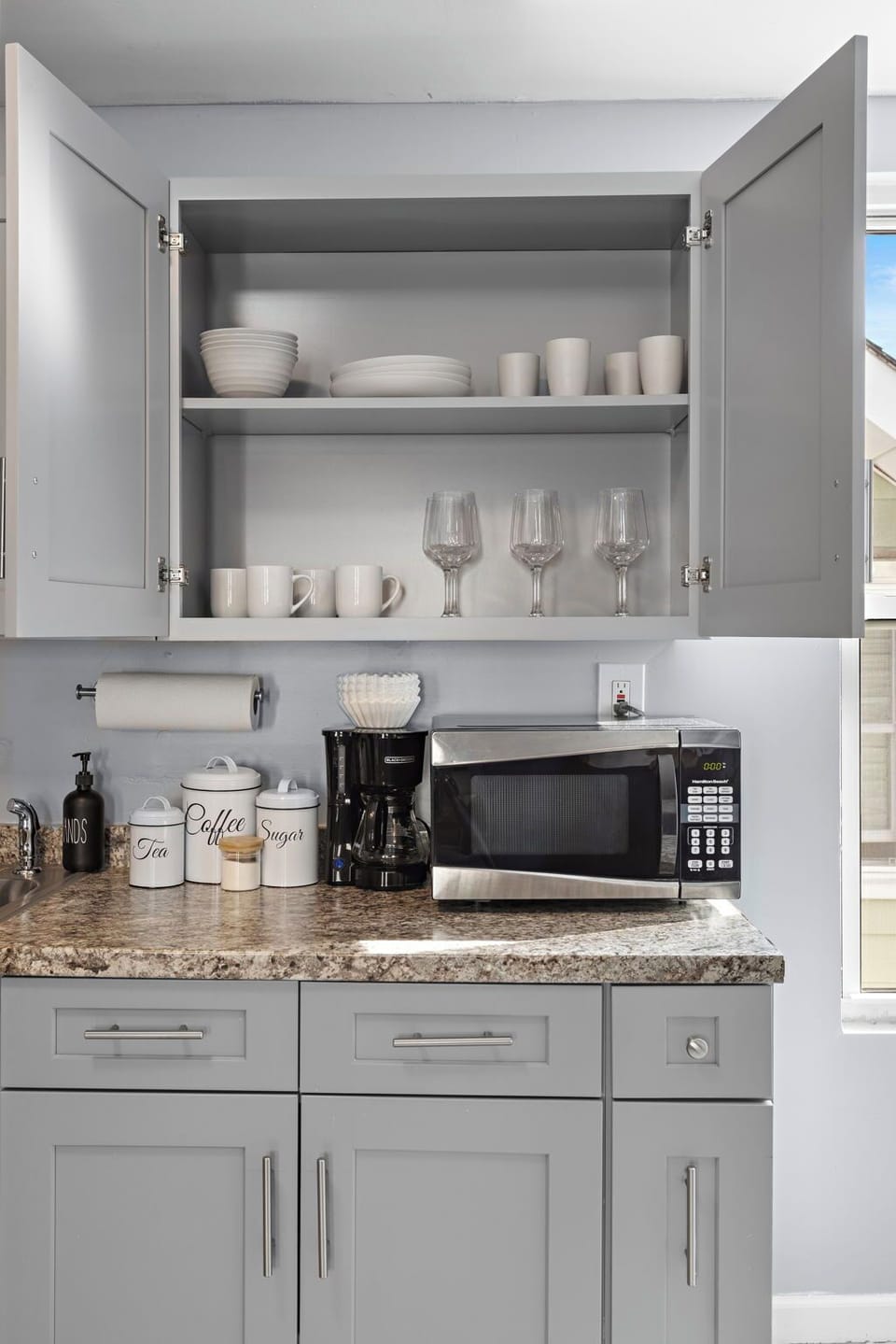 fully loaded kitchen