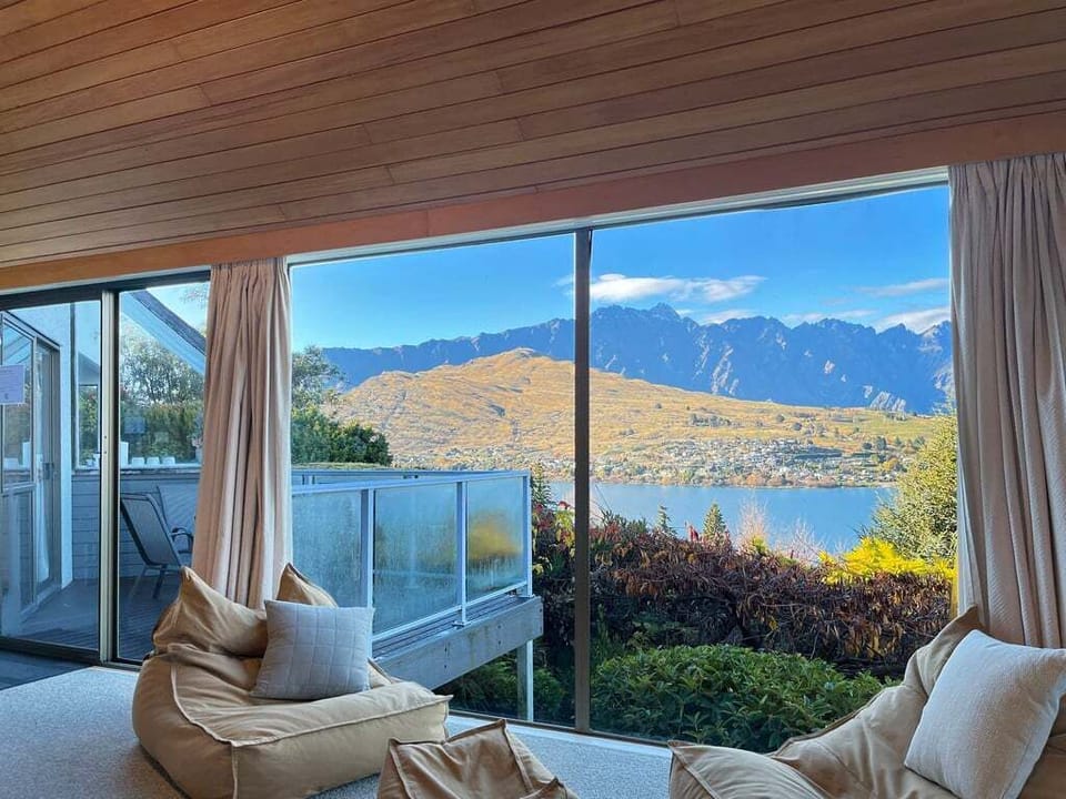 Floor-to-ceiling views from every seat