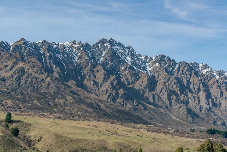 Unreal mountain views from the apartment