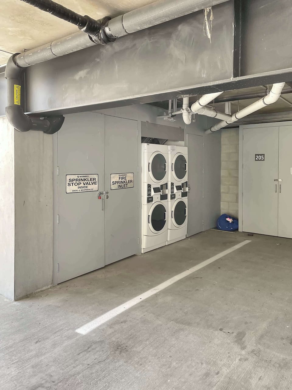 Convenient onsite shared laundry for longer stays and added comfort. These are coin operated machines. 