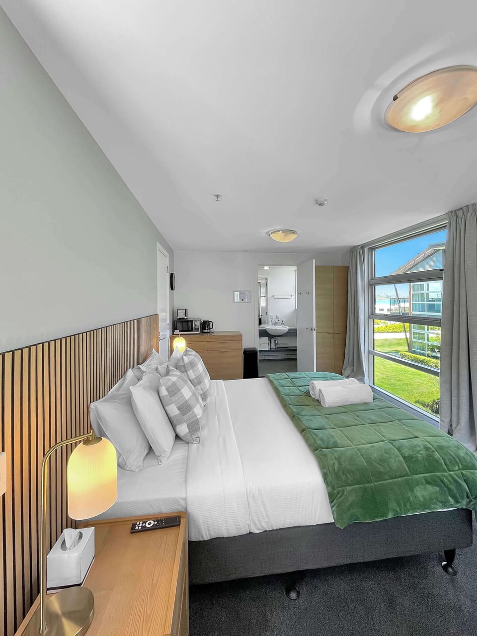 Generous room flowing directly into the private ensuite.