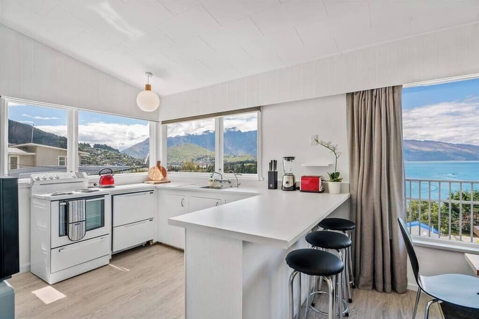 Fantastic views from the kitchen