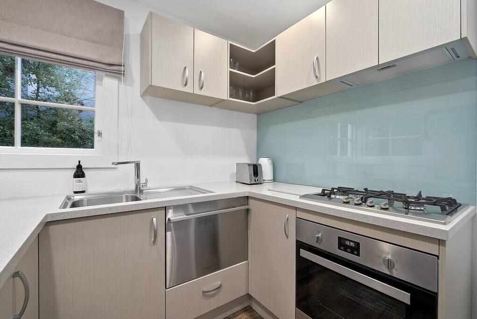 Enjoy the gourmet kitchen.