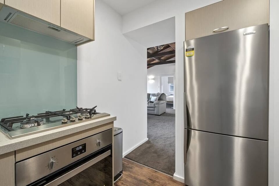 The kitchen features all the modern, high quality appliances you would expect.