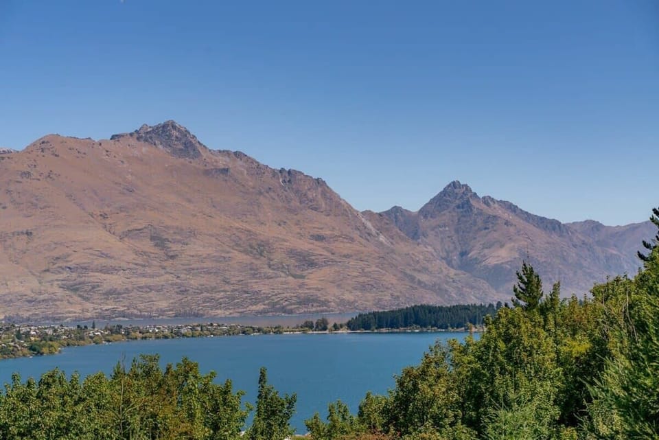 Enjoy the amazing views of the Remarkables Mountain range and Lake Wakatipu