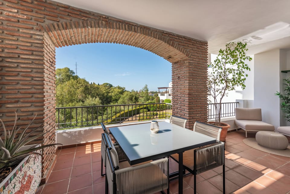 Terrace with beautiful view