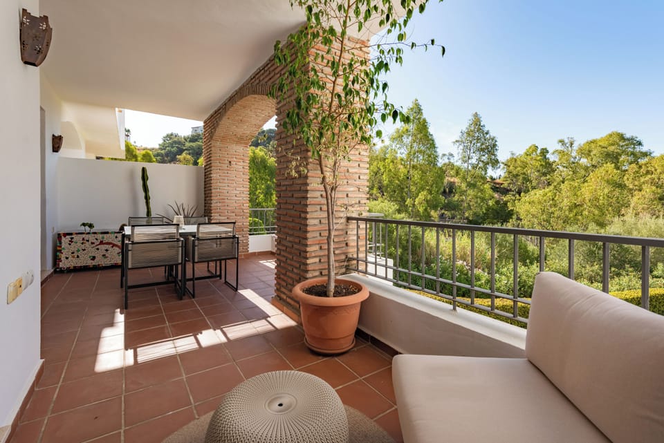 Relaxing terrace