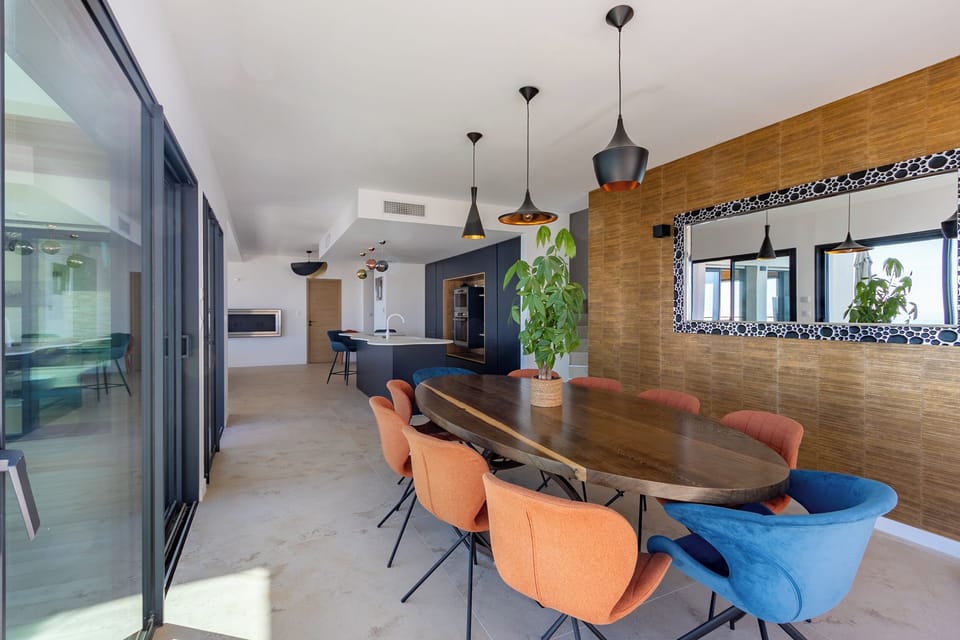 Deluxe Villa, Sea View | Living area