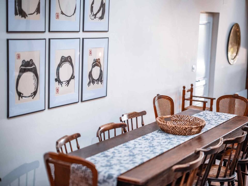 Fully equipped kitchen - NESPRESSO coffee machine + kettle - dishwasher - blender + citrus squeezer - raclette machine + crepe maker - dining table for 12.