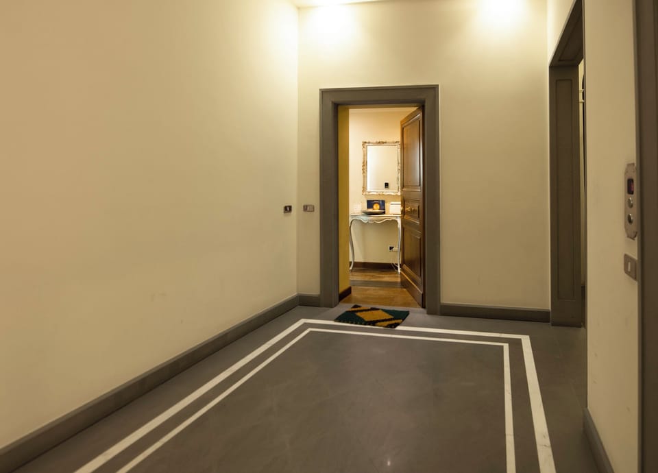 Interior entrance