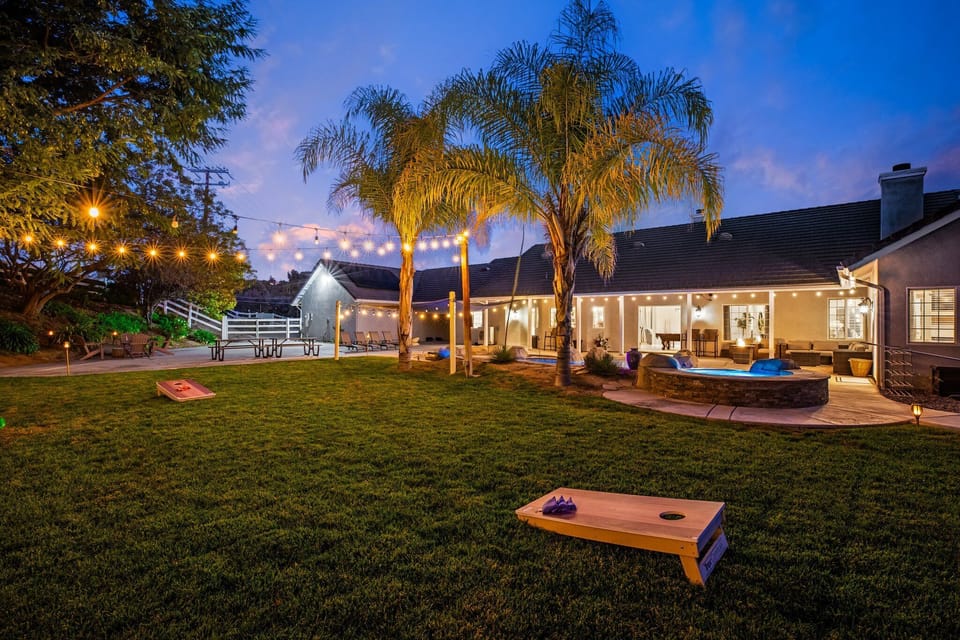 Large outdoor area for the whole family to enjoy
