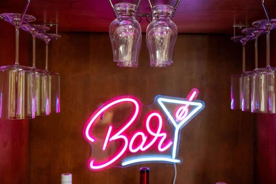 Shaken or stirred? Whatever your preference may be, we got you covered for all of it at our built-in bar.