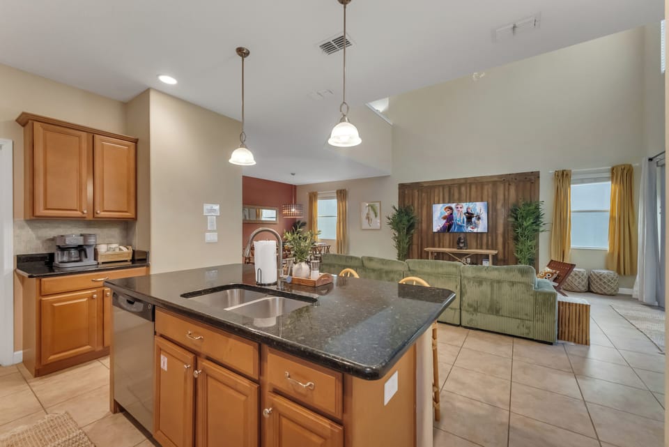 Double sink for the kitchen