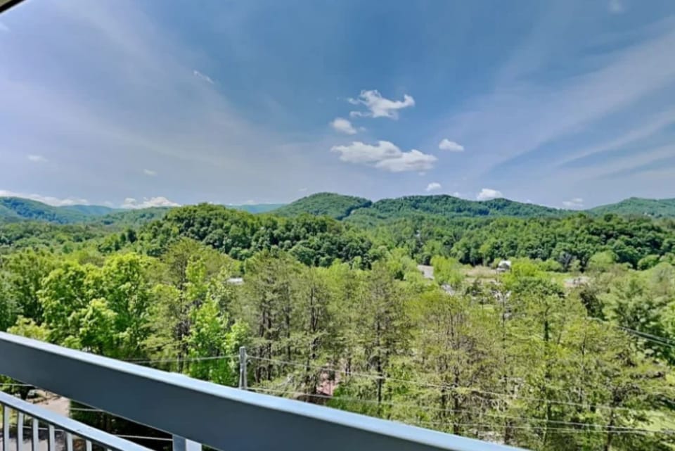 Private Balcony with a Mountain View from your Pigeon Forge Condo