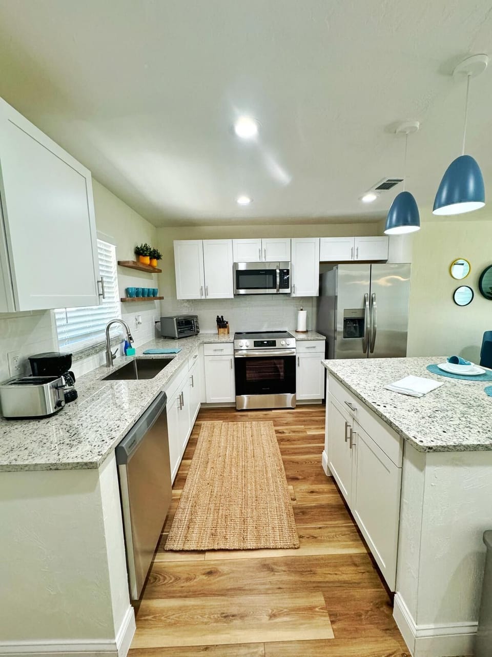 Enjoy a fully equipped space that makes meal prep a breeze.