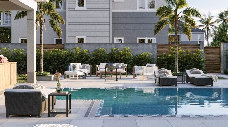 Lounge by the pool on your vacation.