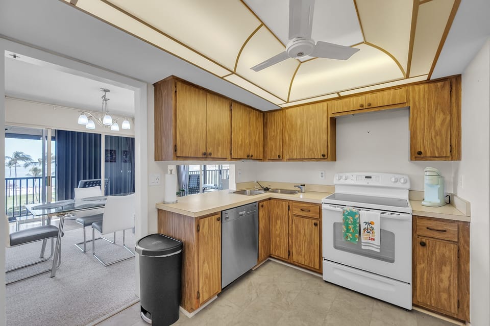 Indoors, Kitchen, Ceiling Fan, Chair, Furniture
