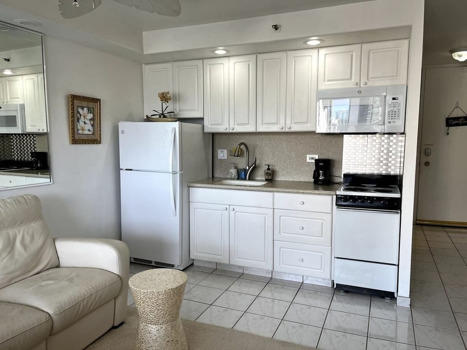 Kitchen with essentials