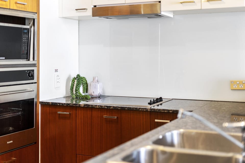Fully equipped modern kitchen