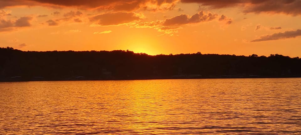 Sunset Views from the Dock!