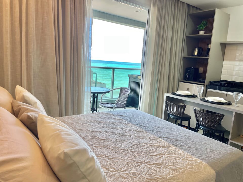 Deluxe Apartment, Balcony, Sea View | 1 bedroom, free WiFi